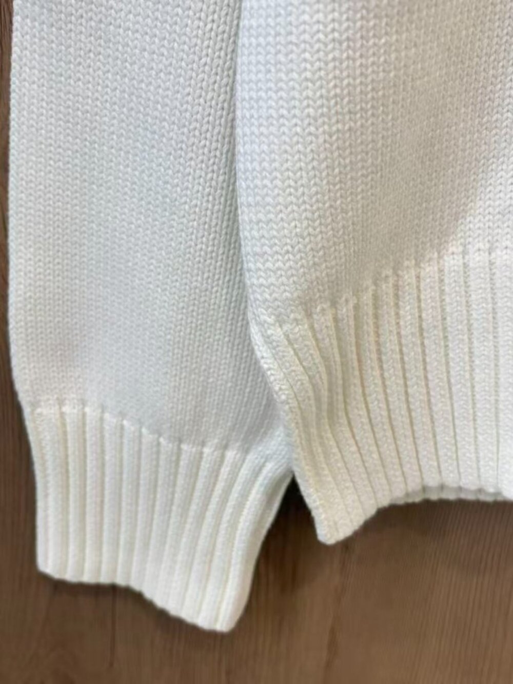 Polo Ralph Lauren Picnic Bear White Knit Sweater - Picture 5 of 8
